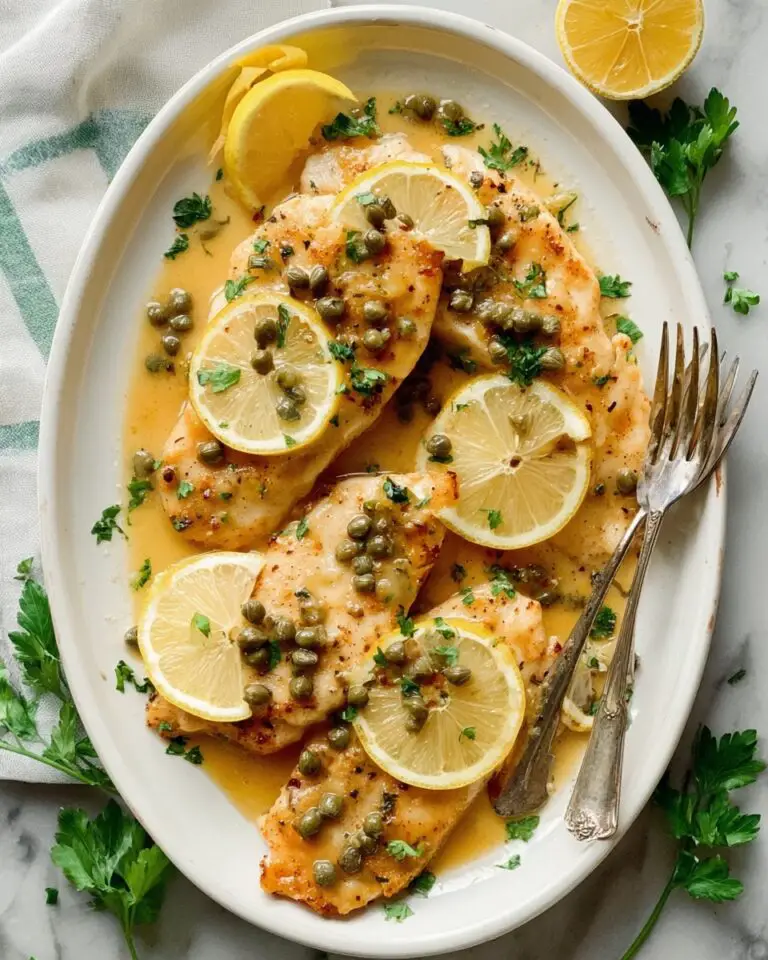 Lemon Chicken Piccata Recipe