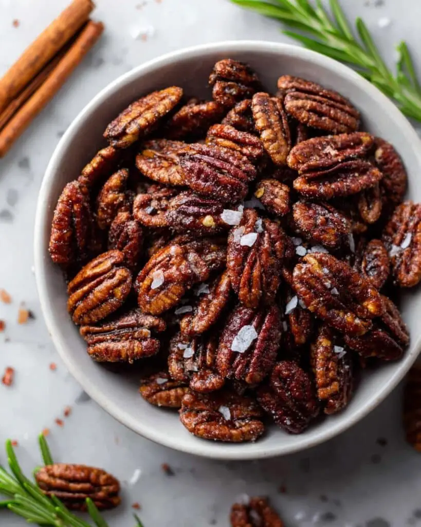 Spiced Maple Pecans Recipe