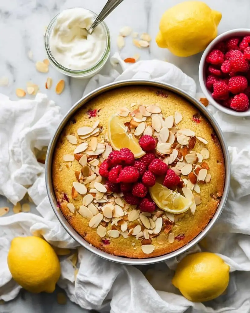 Raspberry Coffee Cake with Lemon Recipe