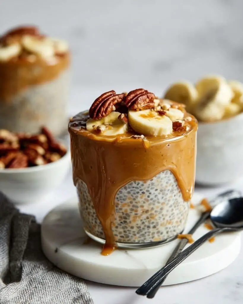 Peanut Butter Banana Overnight Oats Recipe
