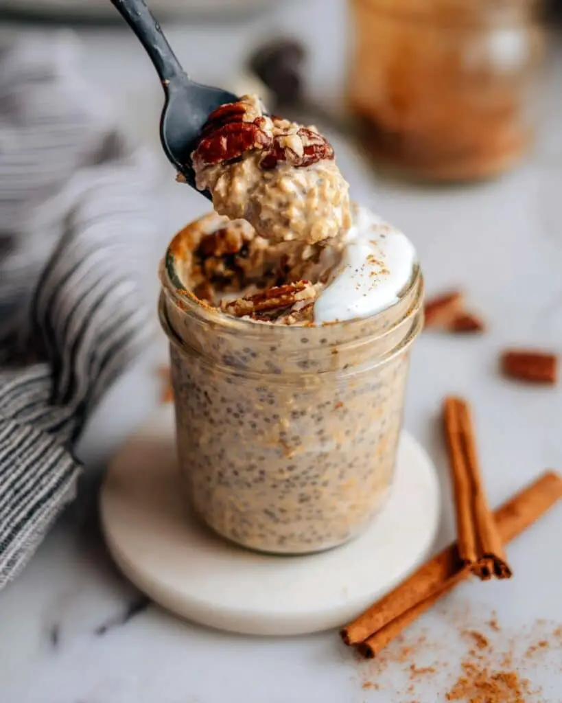 Pumpkin Overnight Oats Recipe