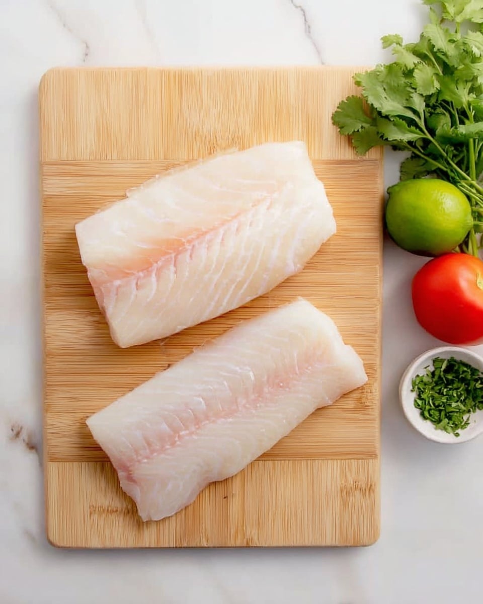The image shows a dish served in a dark stone bowl placed on a white marbled surface. The bowl contains a colorful mix of diced avocado (green), red tomato pieces, white onion chunks, and golden brown cooked chicken pieces evenly spread throughout the bowl. Small green cilantro leaves and finely chopped green chili peppers are sprinkled on top, adding a fresh touch. Surrounding the bowl are two small clear glass cups filled with a similar colorful salad mix topped with a wedge of lime and a red tomato piece. A green chili pepper and some green cilantro sprigs lie on the white marbled surface around the bowl. A purple cloth is partially visible at the bottom left corner. Photo taken with an iphone --ar 4:5 --v 7