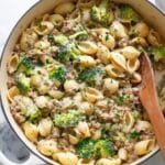 Homemade Hamburger Helper with Broccoli and Cheddar Recipe