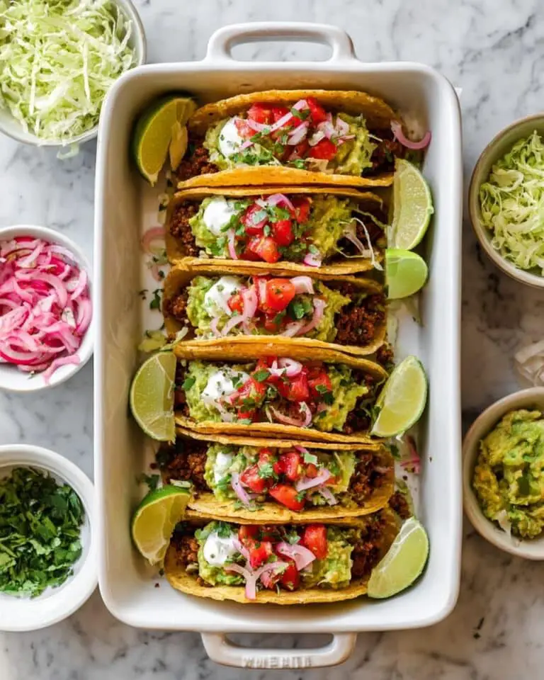 Easy Baked Tacos Recipe