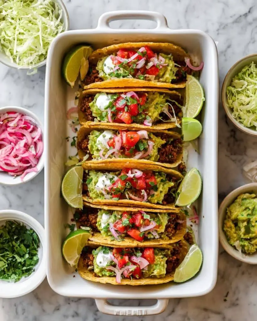 Easy Baked Tacos Recipe