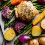 Sheet Pan Chicken and Vegetables Recipe