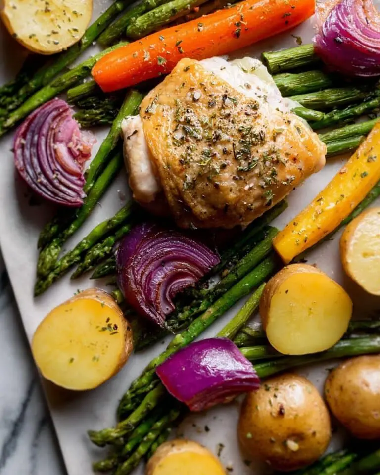 Sheet Pan Chicken and Vegetables Recipe