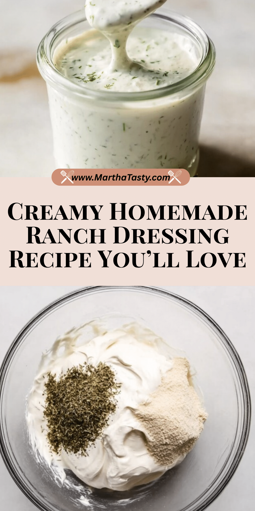 Ranch Dressing Script Homemade Ranch Dressing: Creamy, Fresh & Easy to Make