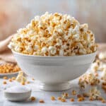 Lightly Sweet ‘n Salty Crispy Butter Popcorn Recipe