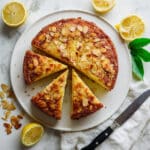 Easy Lemon Coconut Almond Cake Recipe