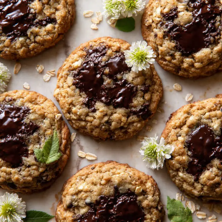 Brown Butter Oatmeal Chocolate Chip Cookies Recipe
