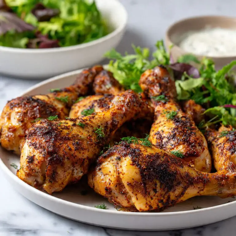 Crispy Baked Chicken Legs with Simple Seven-Ingredient Seasoning Recipe