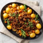 Slow Cooker Pot Roast with Vegetables and Herbs Recipe