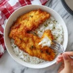 Pan Fried White Fish with Parmesan and Panko Breadcrumbs Recipe