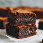 Flourless Chocolate Brownies (Gluten Free) Recipe