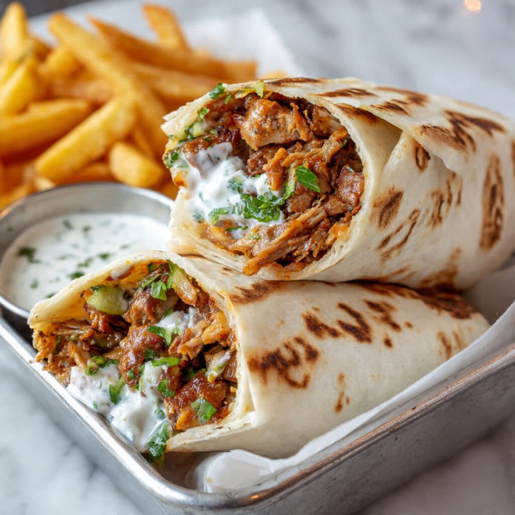 Chicken Paratha Roll Recipe