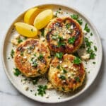 Mediterranean Salmon Cakes with Feta and Lemon Recipe