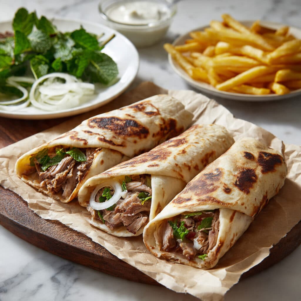 Chicken Paratha Roll Recipe