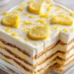 No-Bake Lemon IceBox Cake Recipe