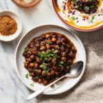 Spicy Kala Chana (Black Chickpeas) Curry with Tamarind Recipe