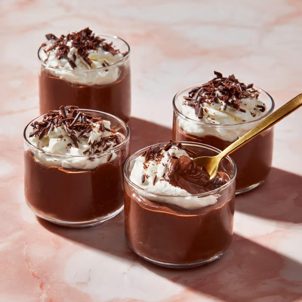 Chocolate Pudding Pots Recipe
