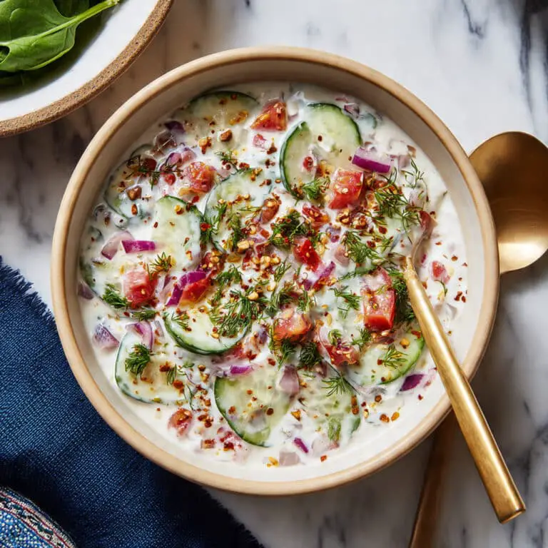 Easy Vegetable Raita Recipe (15 Minutes!) Recipe