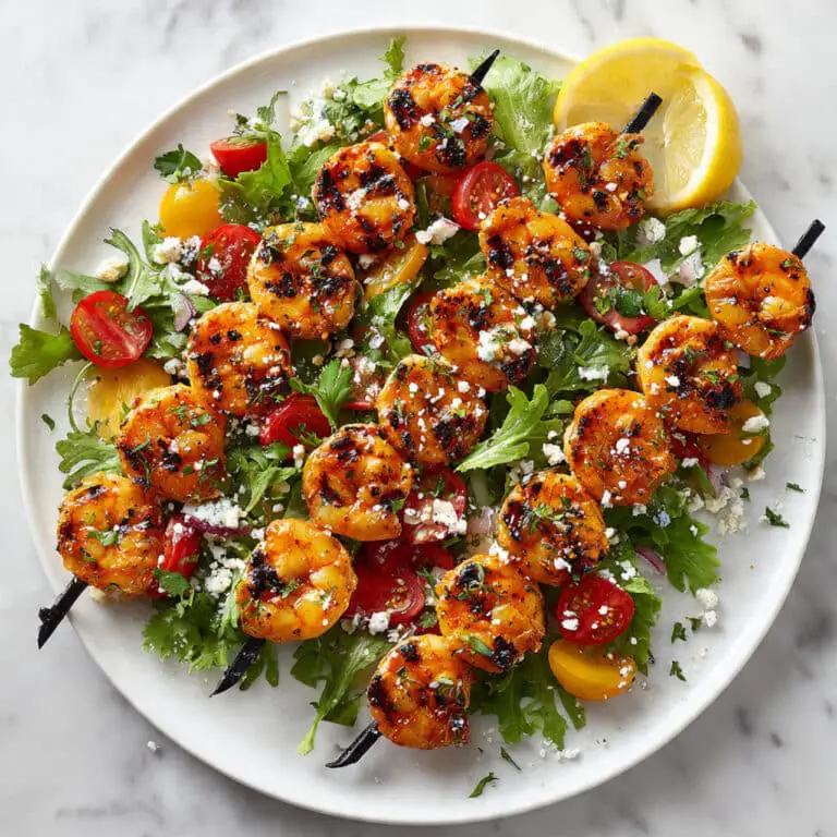 Mediterranean Grilled Shrimp Skewers Recipe