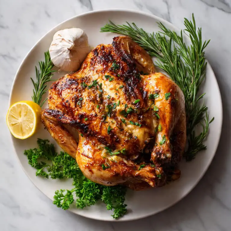 Garlic Herb Roasted Turkey Breast Recipe