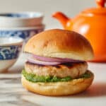 Bun Kababs with Imli and Green Chutney Recipe