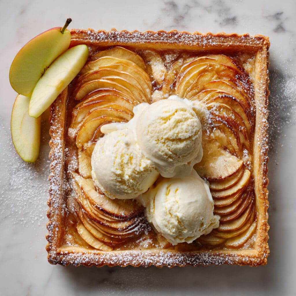 Easy French Apple Tart – Tarte Fine aux Pommes Recipe