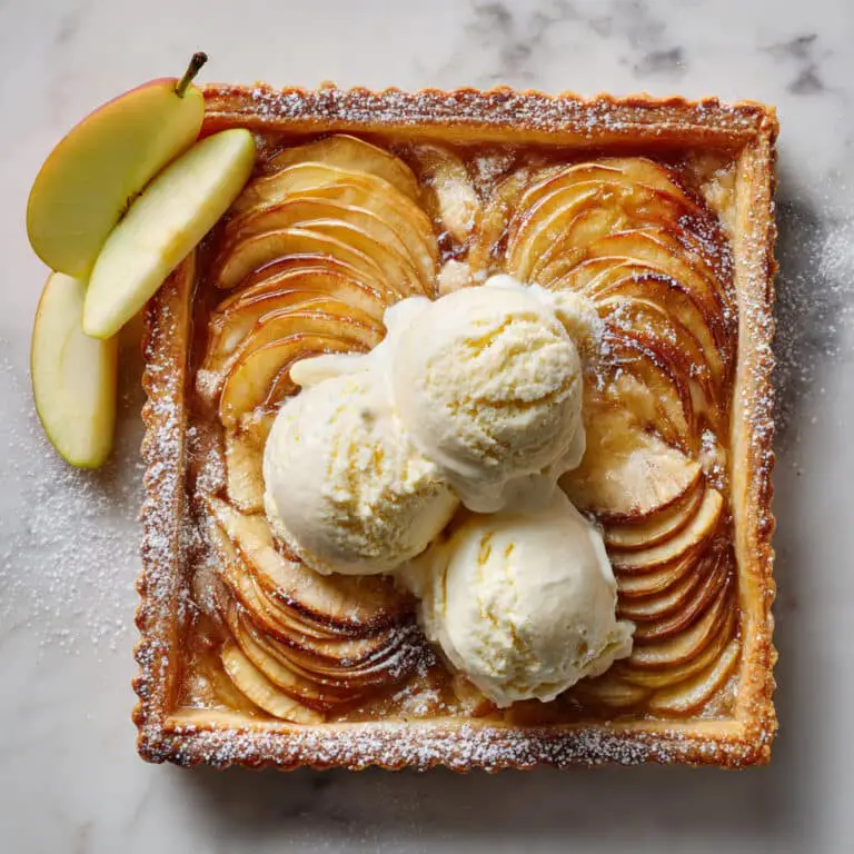 Easy French Apple Tart – Tarte Fine aux Pommes Recipe