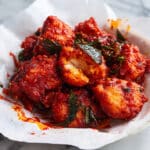 Easy Chicken 65: Saucy, Fiery, Irresistible Indian-Style Chicken Snack Recipe