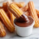 Cinnamon Sugar Churros with Chocolate Sauce Recipe