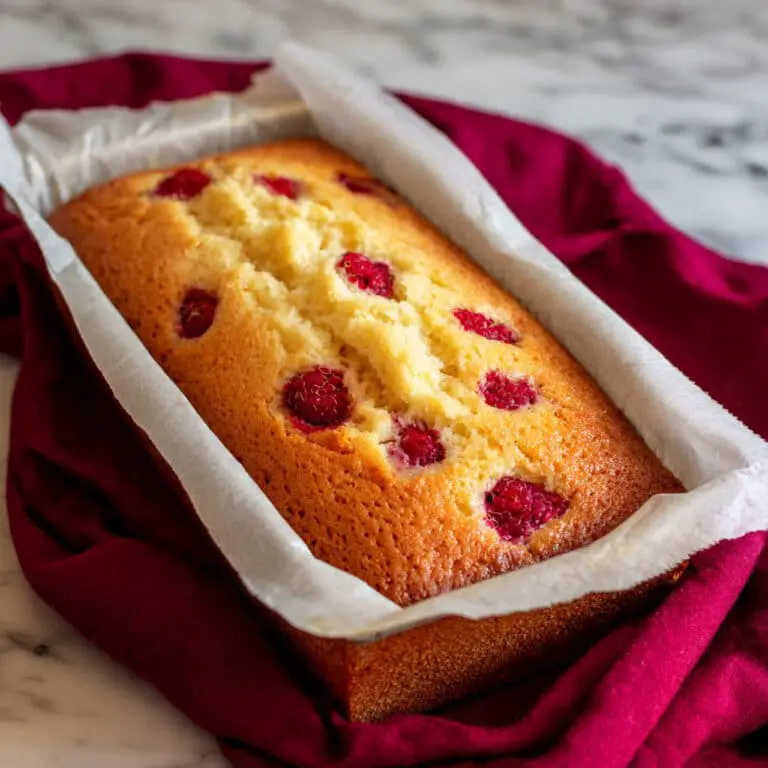 White Chocolate Raspberry Loaf Recipe