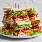 Chicken Tikka Club Sandwiches Recipe