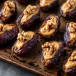 Chocolate Covered Almond Butter Stuffed Dates Recipe