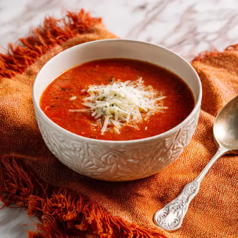 Chunky Tomato Basil Soup Recipe