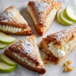Apple Turnovers with Cream Filling and Optional Whipped Cream Dip Recipe
