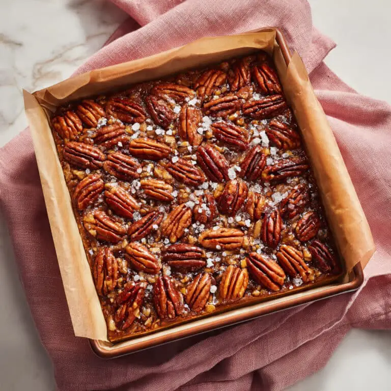Maple Pecan Pie Bars Recipe