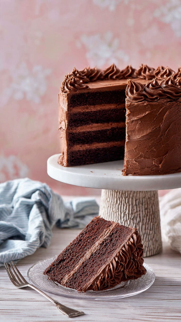Gemma’s Best-Ever Chocolate Cake with Whipped Dark Chocolate Ganache Recipe