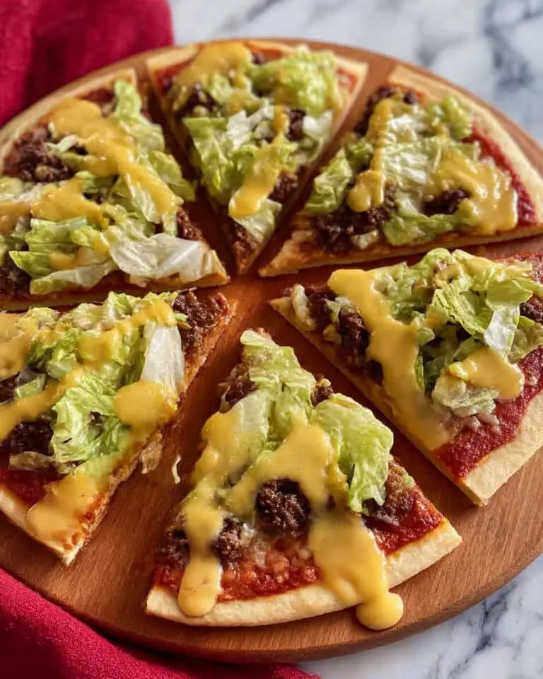Big Mac Pizza Recipe