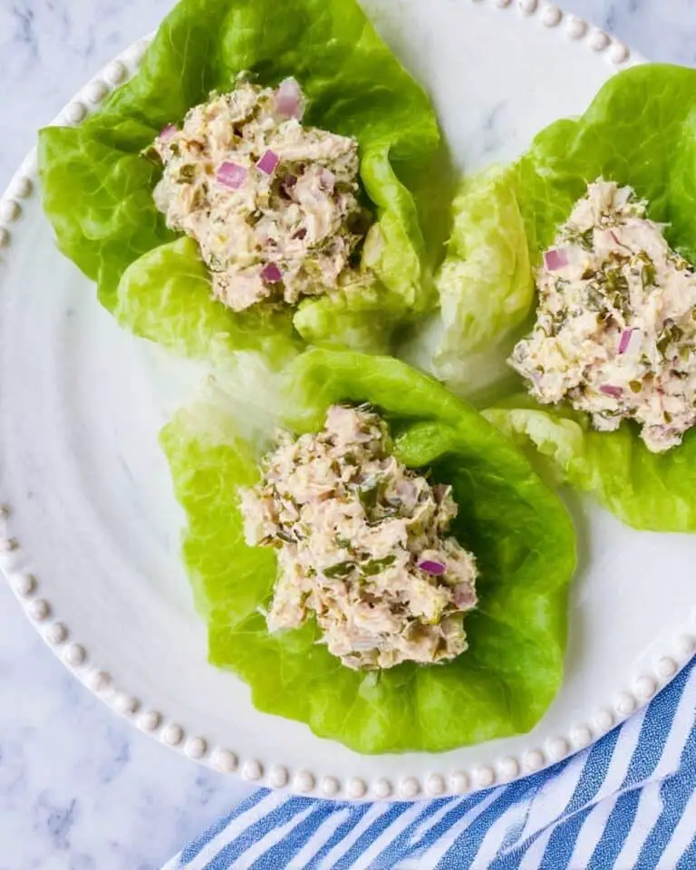 Tuna Lettuce Wraps Recipe