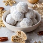 Keto Pecan Snowball Cookies Recipe