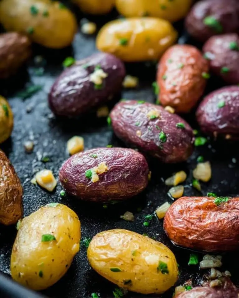 Garlic Roasted Potatoes Recipe