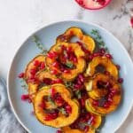 Maple Cinnamon Roasted Delicata Squash Recipe