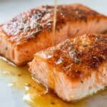 Maple Glazed Baked Salmon Recipe