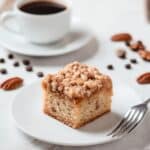 Almond Flour Coffee Cake with Pecan Cinnamon Topping Recipe