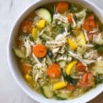 Rotisserie Chicken Vegetable Soup Recipe