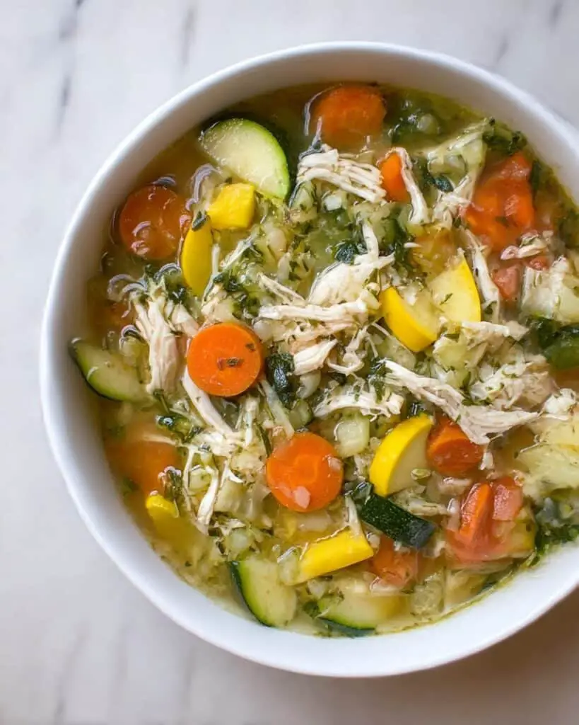 Rotisserie Chicken Vegetable Soup Recipe