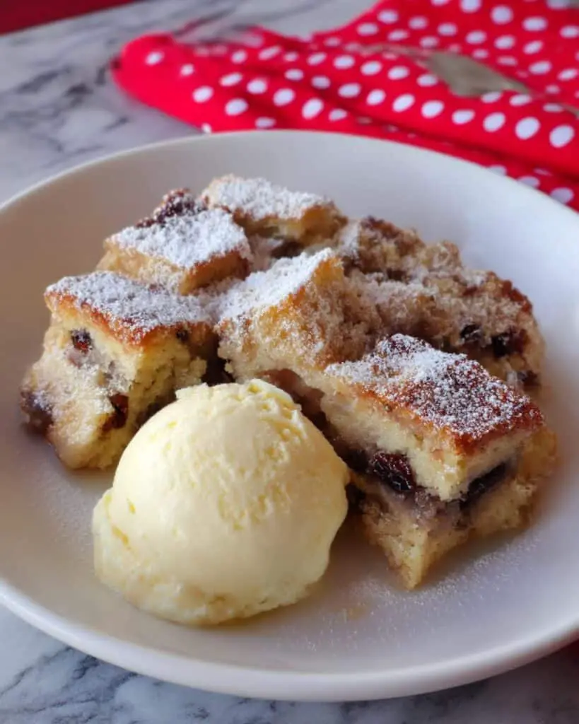 Hot Cross Bun Bread and Butter Pudding Recipe